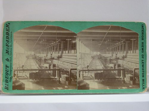 Interior views of Lewiston Mills, Lewiston, Maine