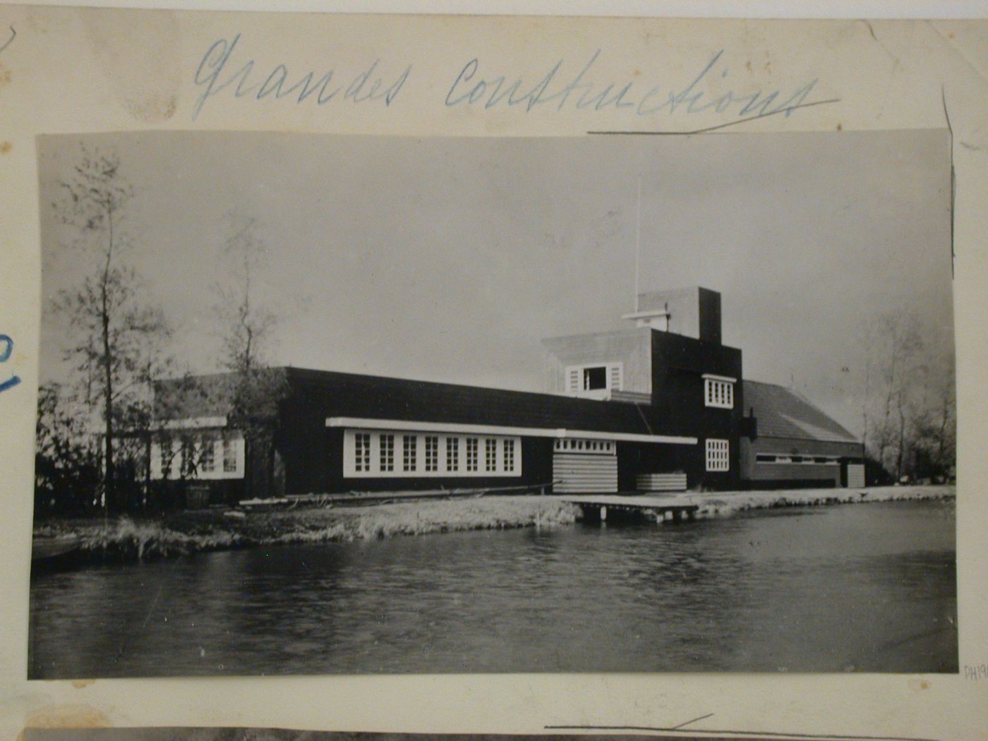 Club Nautique. Hollande. Dick Greiner, architecte