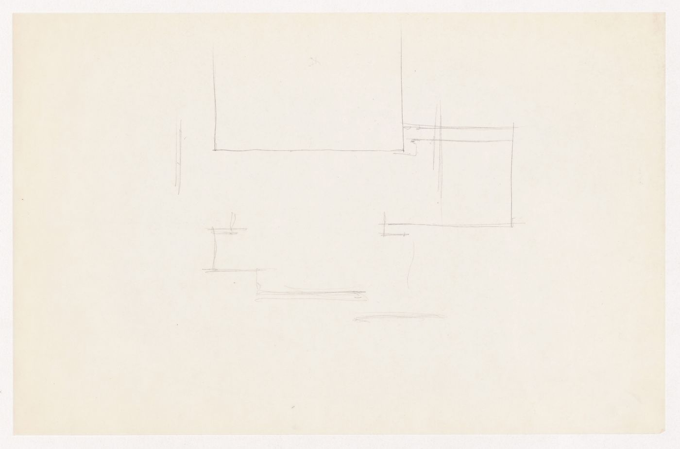 Sketch sectional detail for the Metallurgy Building, Illinois Institute of Technology, Chicago