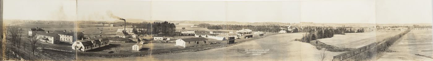 Panorama of the Energite Explosives Plant No. 3, the Shell Loading Plant, Renfrew, Ontario, Canada