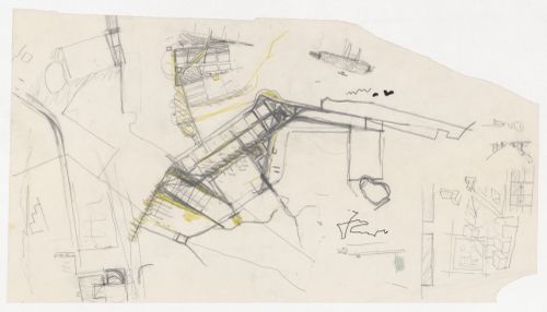 Sketches for Plano de Expansão da Cidade de Macau (Areia P. e Porto E.) [Macau City expansion plan], Macau, China