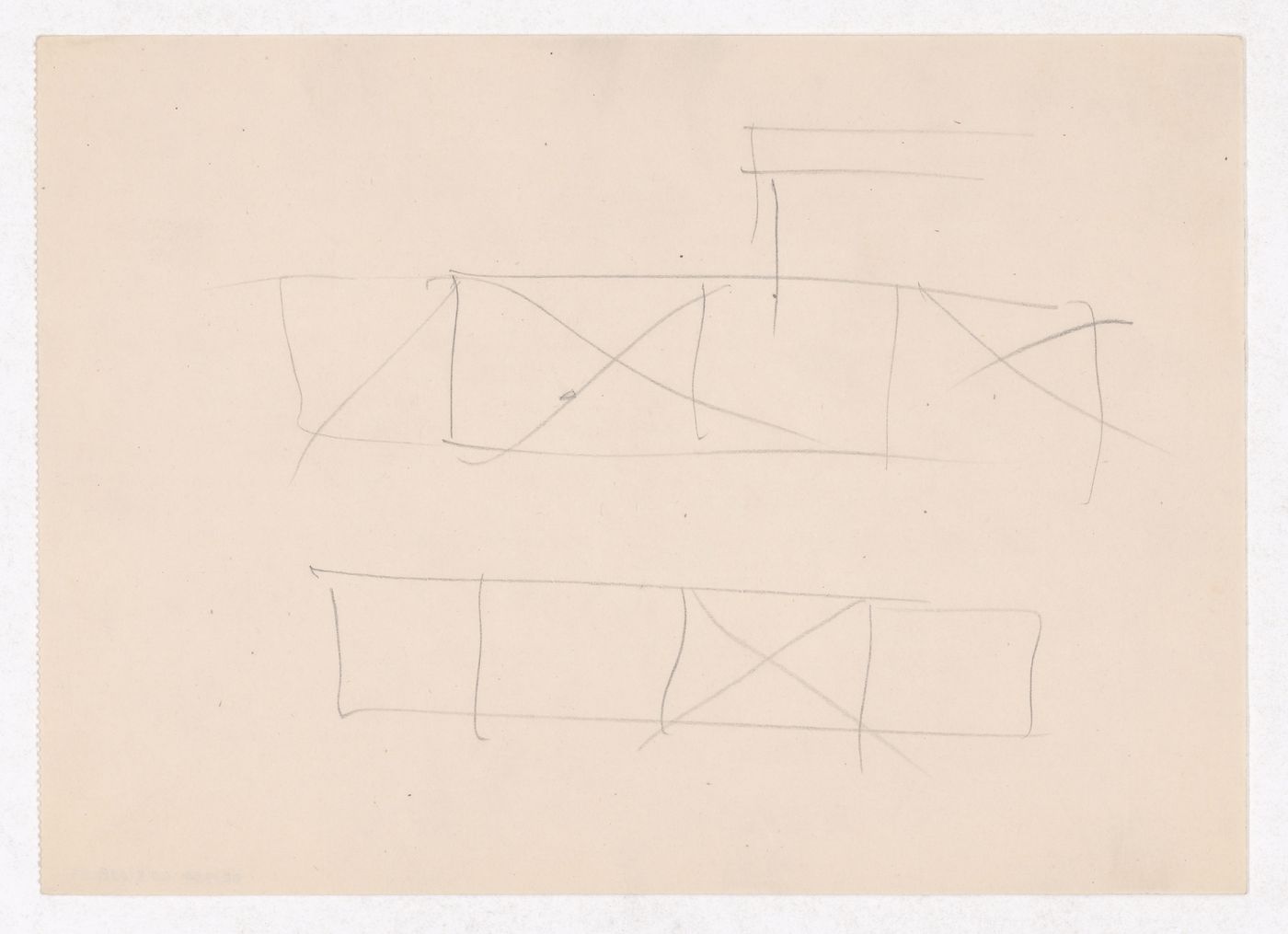 Various documents and drawings including furniture design and office renovation: File G 715