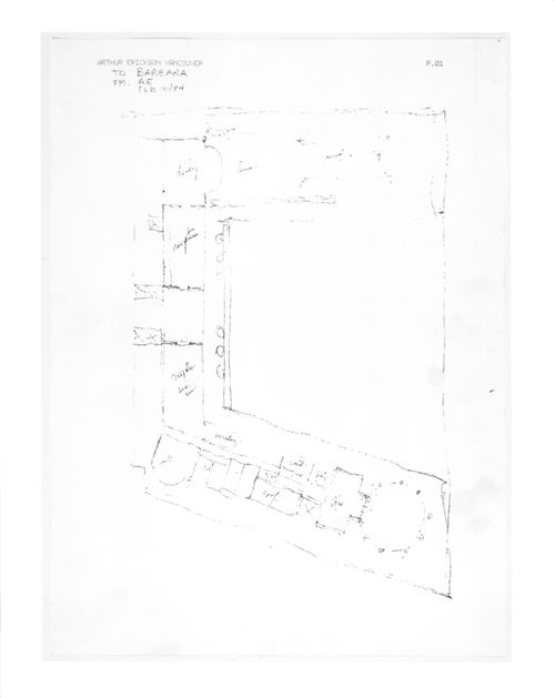 Plan studies of podium level and ambassador's level