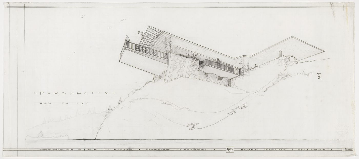 Résidence Thomas-Louis Simard, Estérel, Québec: Perspective