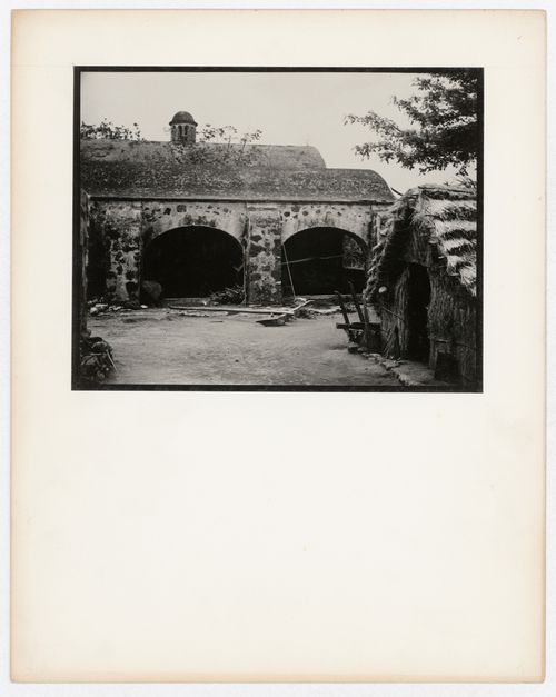 Partial view of a sugar mill, near Yautepec, Mexico