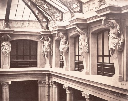 Plate from album ''Buildings, parks and streets of Paris, Versailles and environs, France''