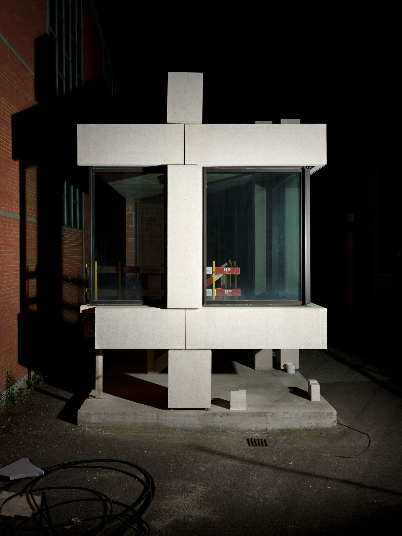 Archetypes: Architectural mock-up for the Baloise Skyscraper, Basel, Switzerland