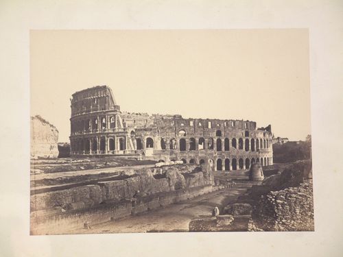Exterior view of the Colosseum, Rome, Italy