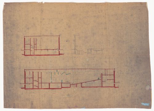 Sections for Tagore Theatre, Chandigarh, India