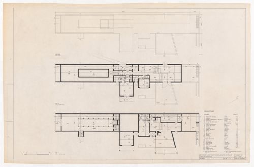 Plans for Casa Erhard Josef Pascher, Sintra, Portugal