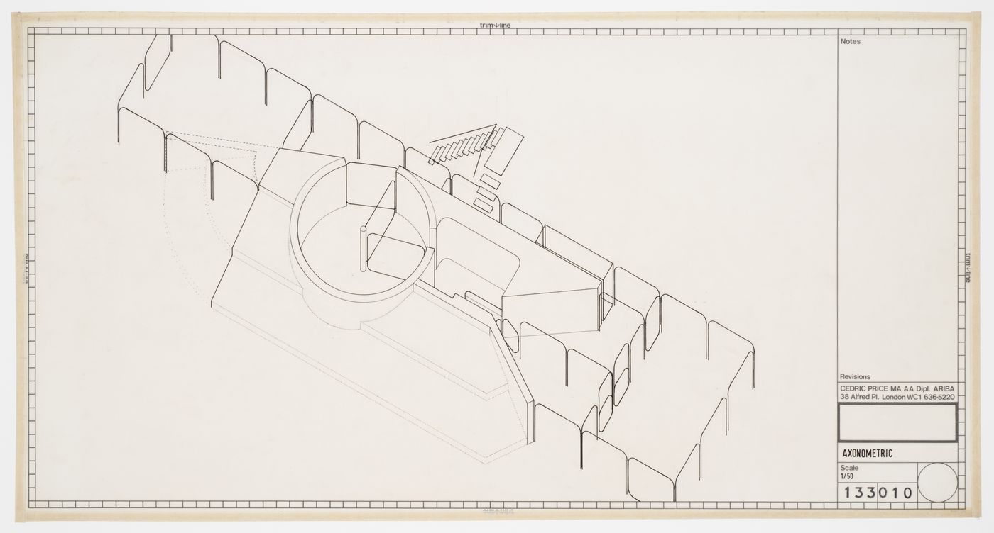 Axonometric for Westpen, Hartley Wintney, England