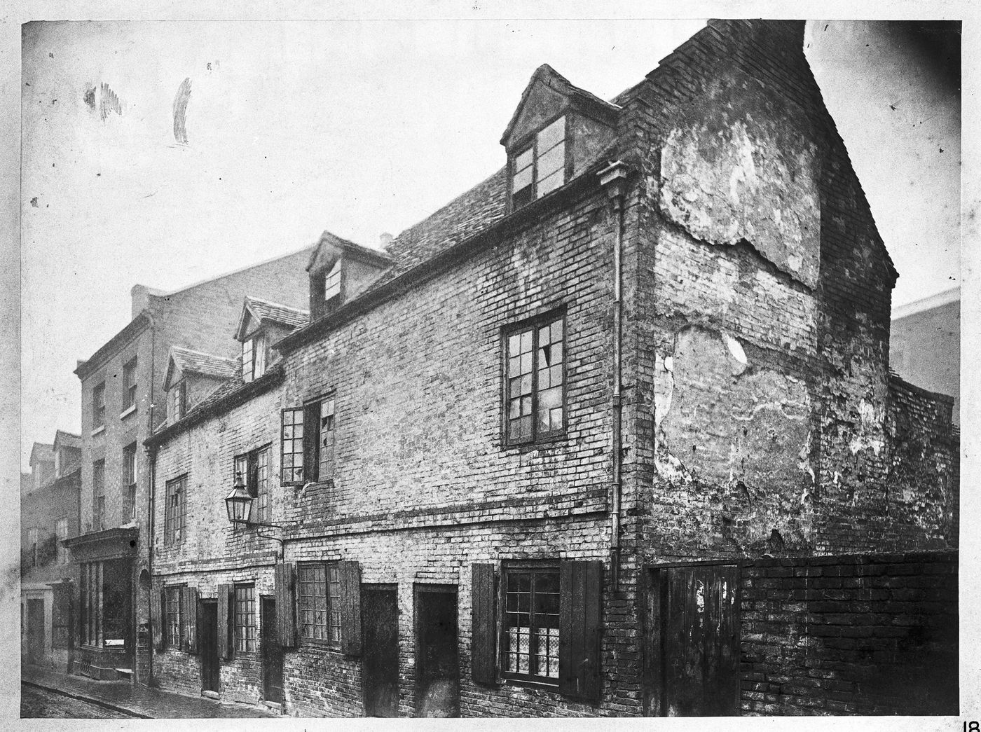 View of London (illegible) Street, Birmingham, England