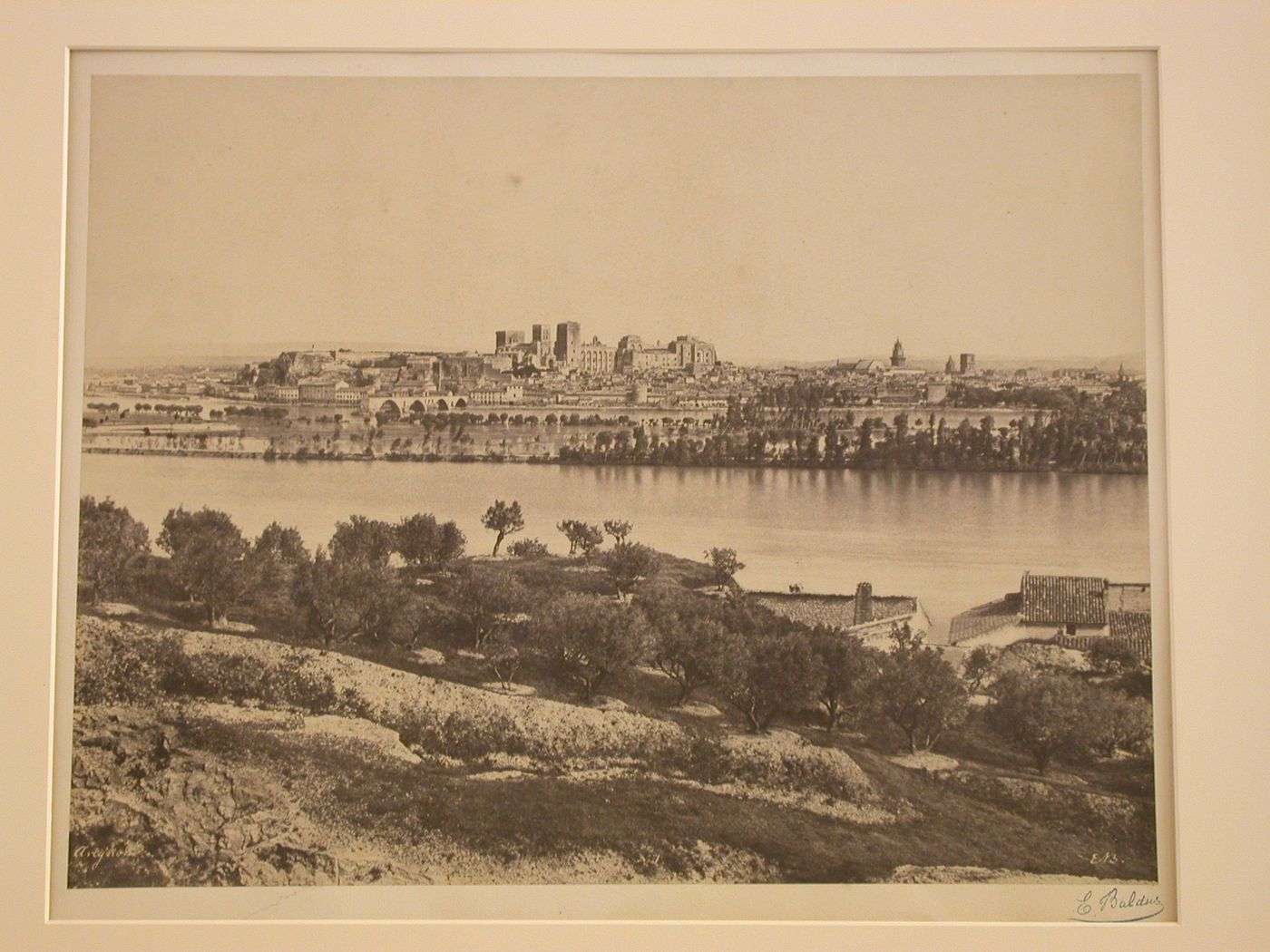 Avignon during the Flood