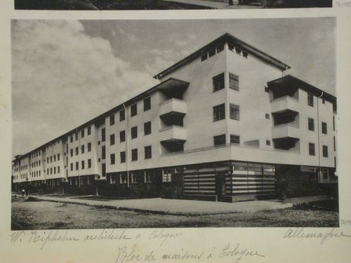 View of a housing block, Cologne, Germany