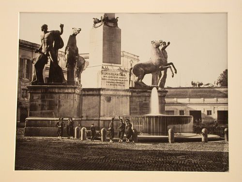 Fontana del Monte Cavallo, Rome, Italy
