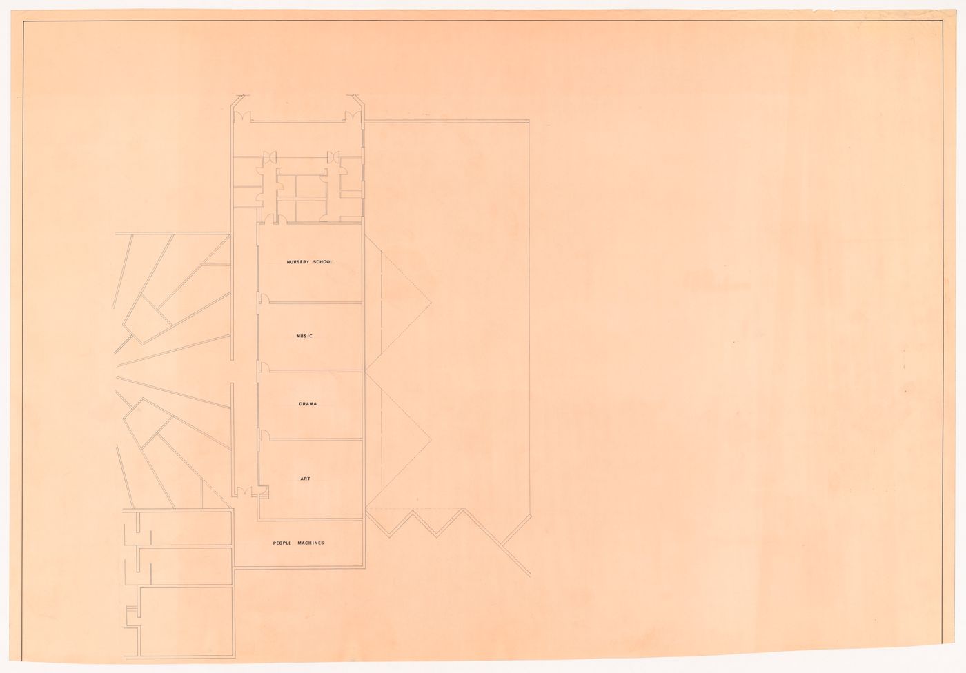 Plan for Children's Creative Centre Playground, Canadian Federal Pavilion, Expo '67, Montréal, Québec