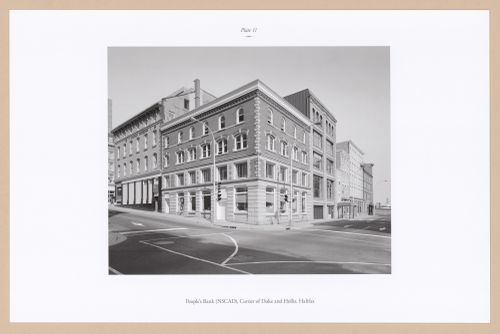Plate 11: People`s Bank, Halifax, from the portfolio, A Nova Scotia Archive