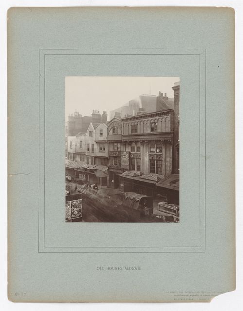 Old houses, Aldgate