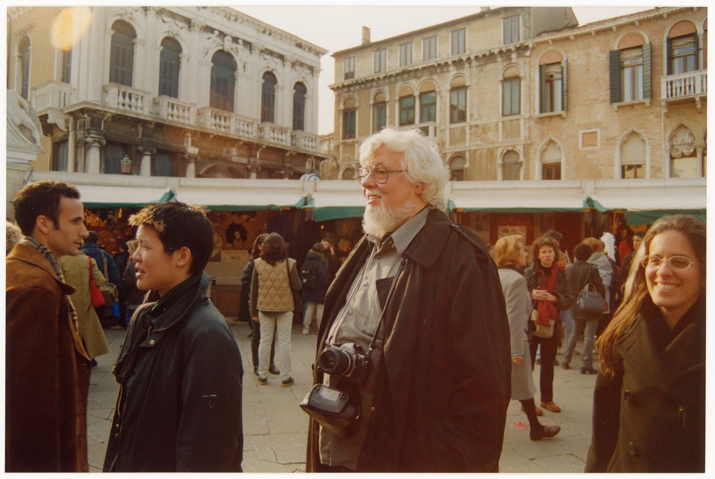 Portrait of James Wines for the exhibition on James Wines at the Venice Biennale