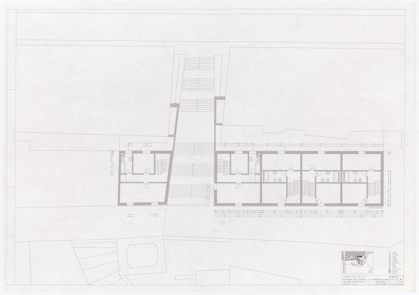 Plan for Reconstrução do Portal de Riquer, Alcoi-Valencia, Spain