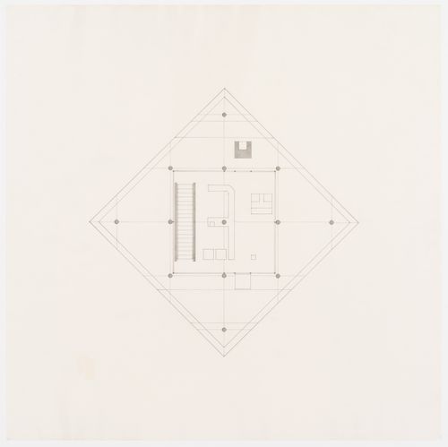 Plan for Diamond House A