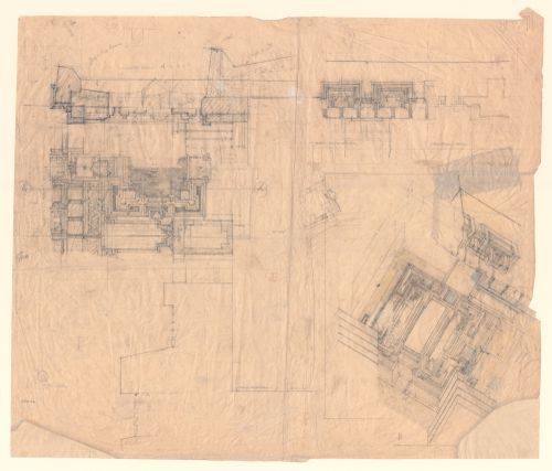 Cornice details for the Imperial Hotel, Tokyo