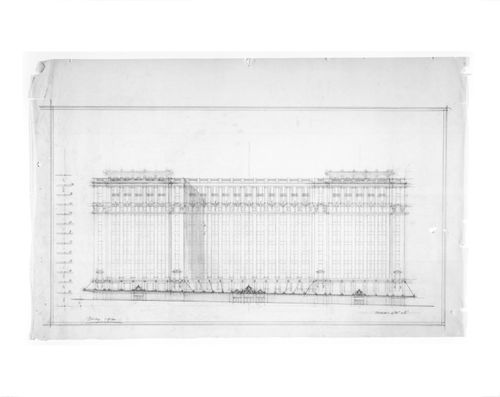 Eaton's Building, Toronto - Building front elevation