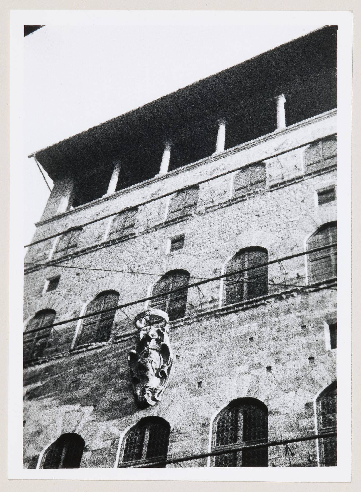 Partial view of Palazzo Davanzati, Florence, Italy