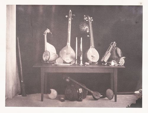 Poodoocottah.  Musical instruments.