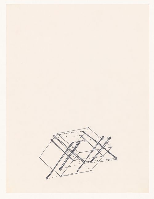 Sketch for House VI, Cornwall, Connecticut