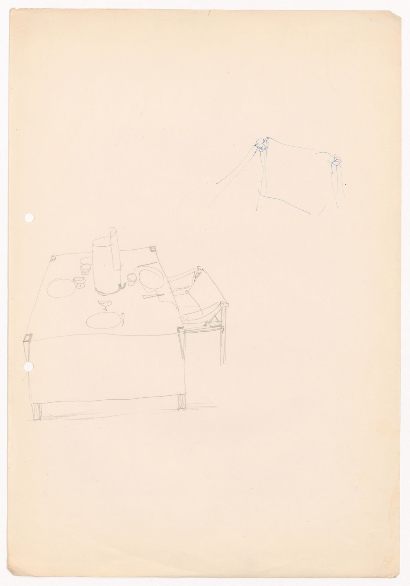 Sketch for Casa de chá, Restaurante da Boa Nova, Leça da Palmeira