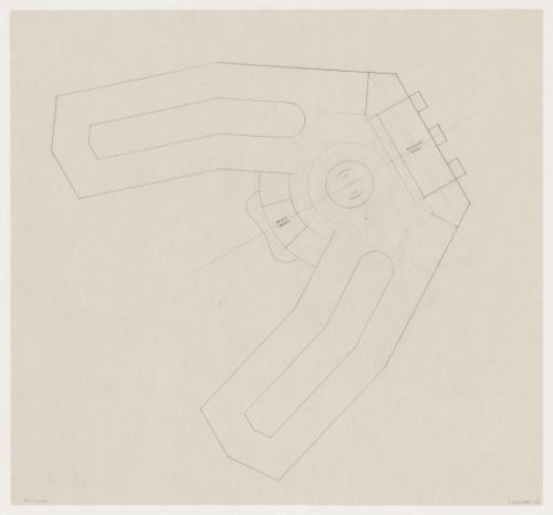 Plan for a city hall for the reconstruction of the Hofplein (city centre), Rotterdam, Netherlands