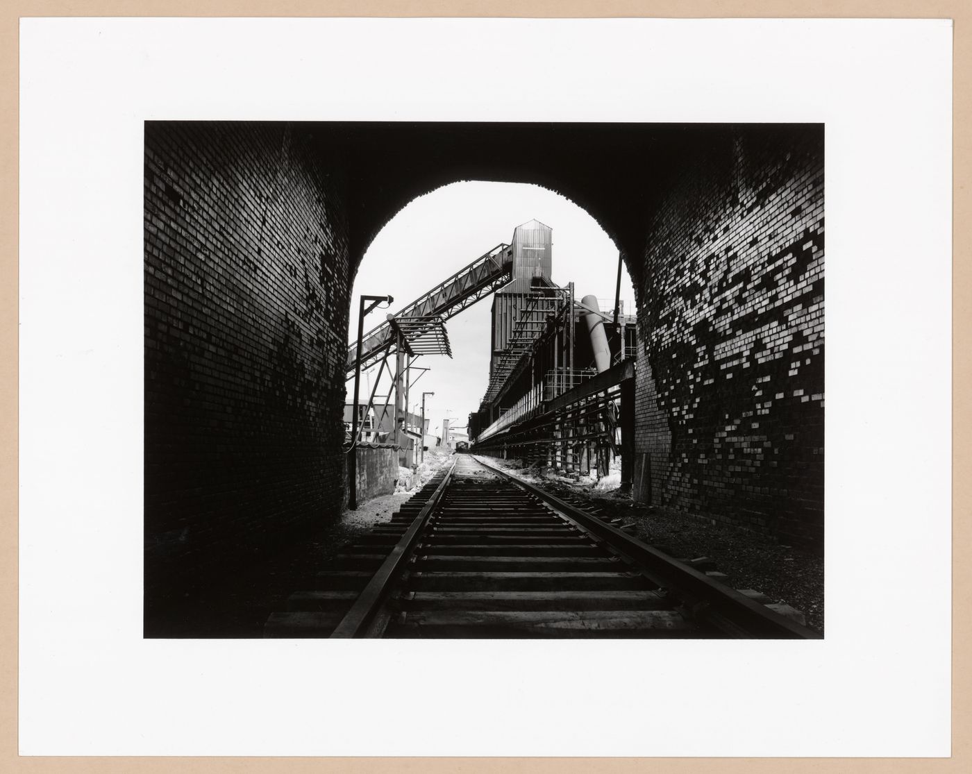 Coke plant quencher, Sydney Steel Corporation, Sydney, Nova Scotia, from the series The Forms of Canadian Industrial Architecture