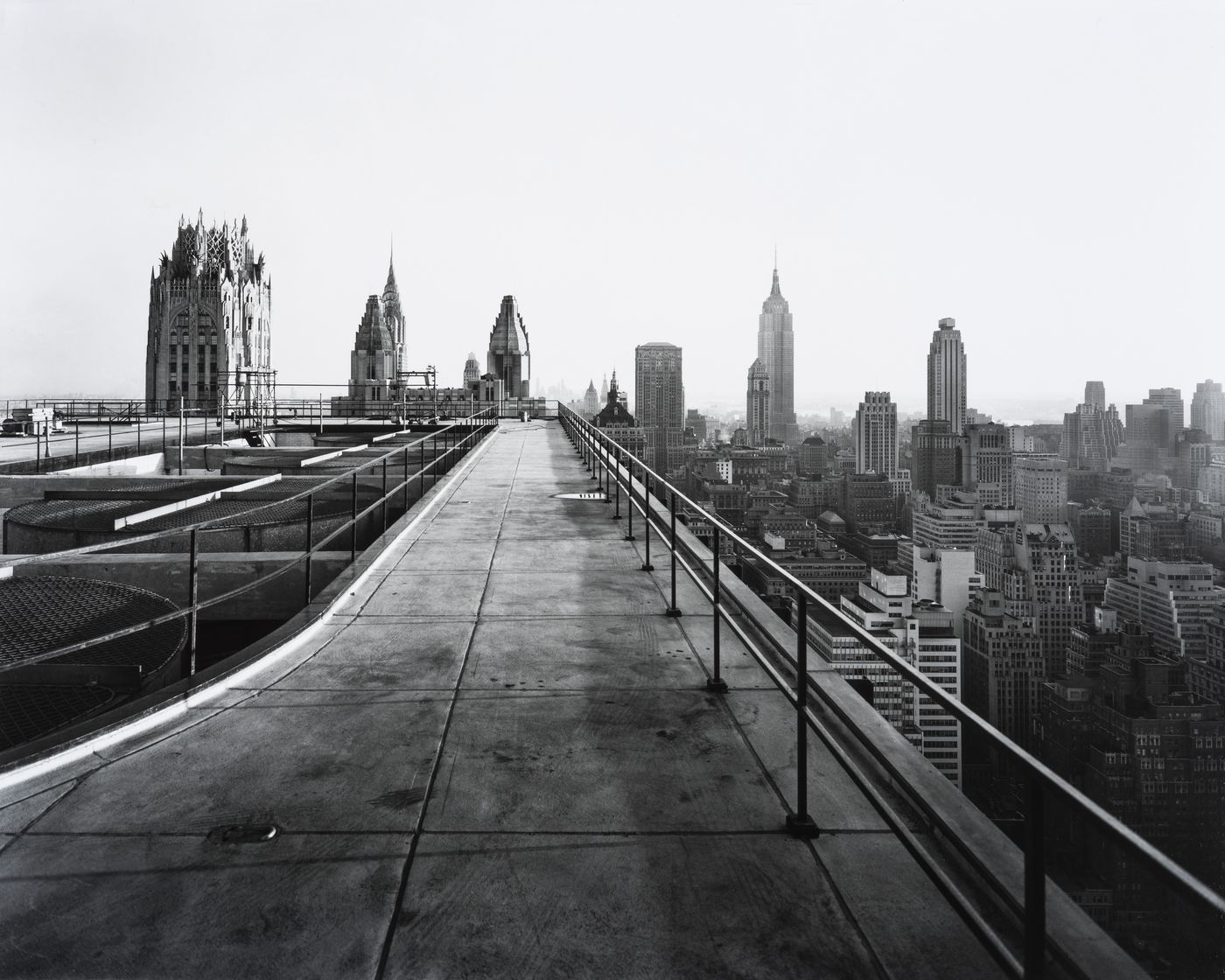 View from the roof of the Seagram Building looking south, New York City