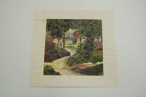 Interior park perspective, Bay Adelaide Park Competition, Toronto