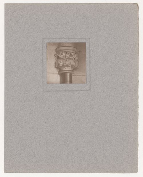 Plate from portfolio ''York Minster Chapter House''