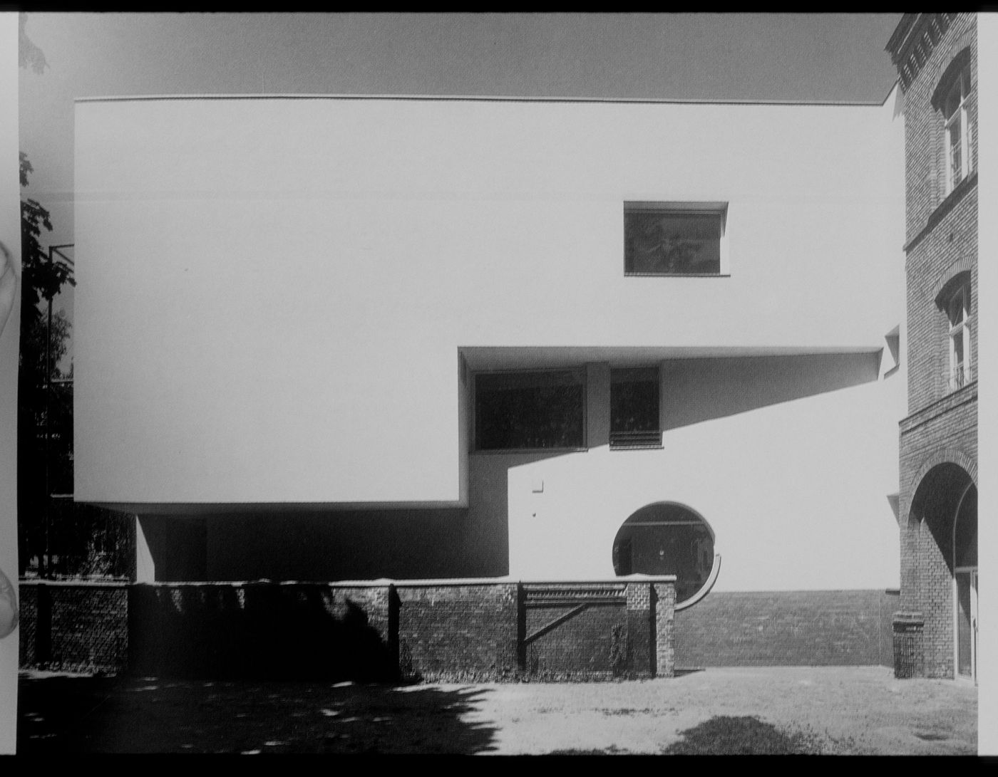 Exterior view of Kita, Blocke 121 [Kindergarten, Schlesisches Tor recreational centre], Berlin, Germany