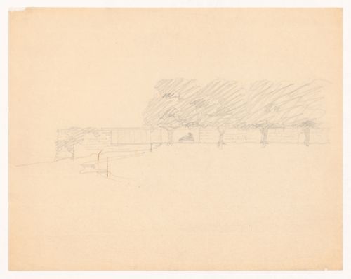 Sketch elevation for Mountain House