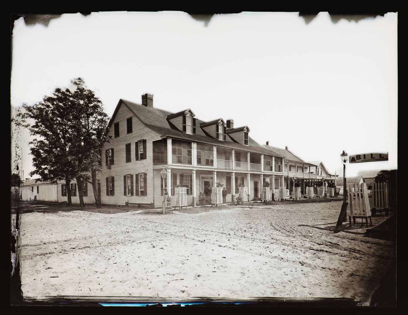 View of St. John's Hotel and Robert Reid’s General Mercantile Store, Palatka, Florida, United States of America