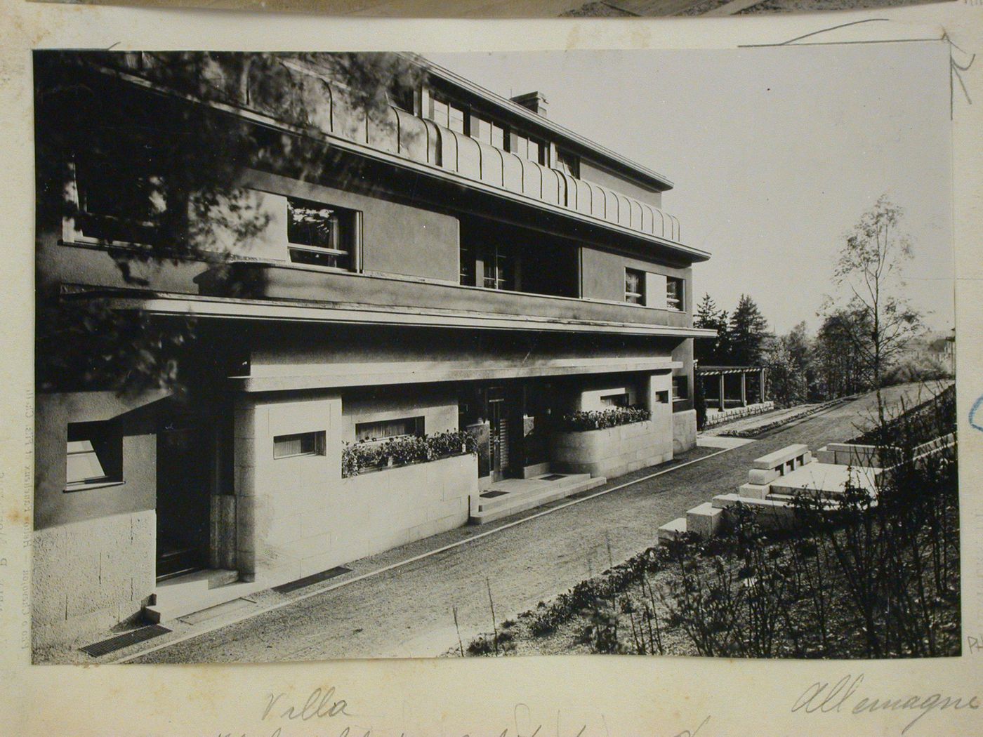 Villa. Thilo Schoder, architecte à Géra, Allemagne