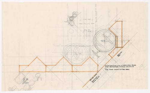 Sketch plan with notes for Montreal International Airport, Montreal
