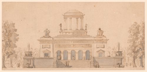Design for a mausoleum