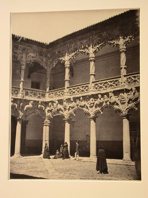 Palace of the Dukes of Infantado: courtyard, Guadalajara, Spain