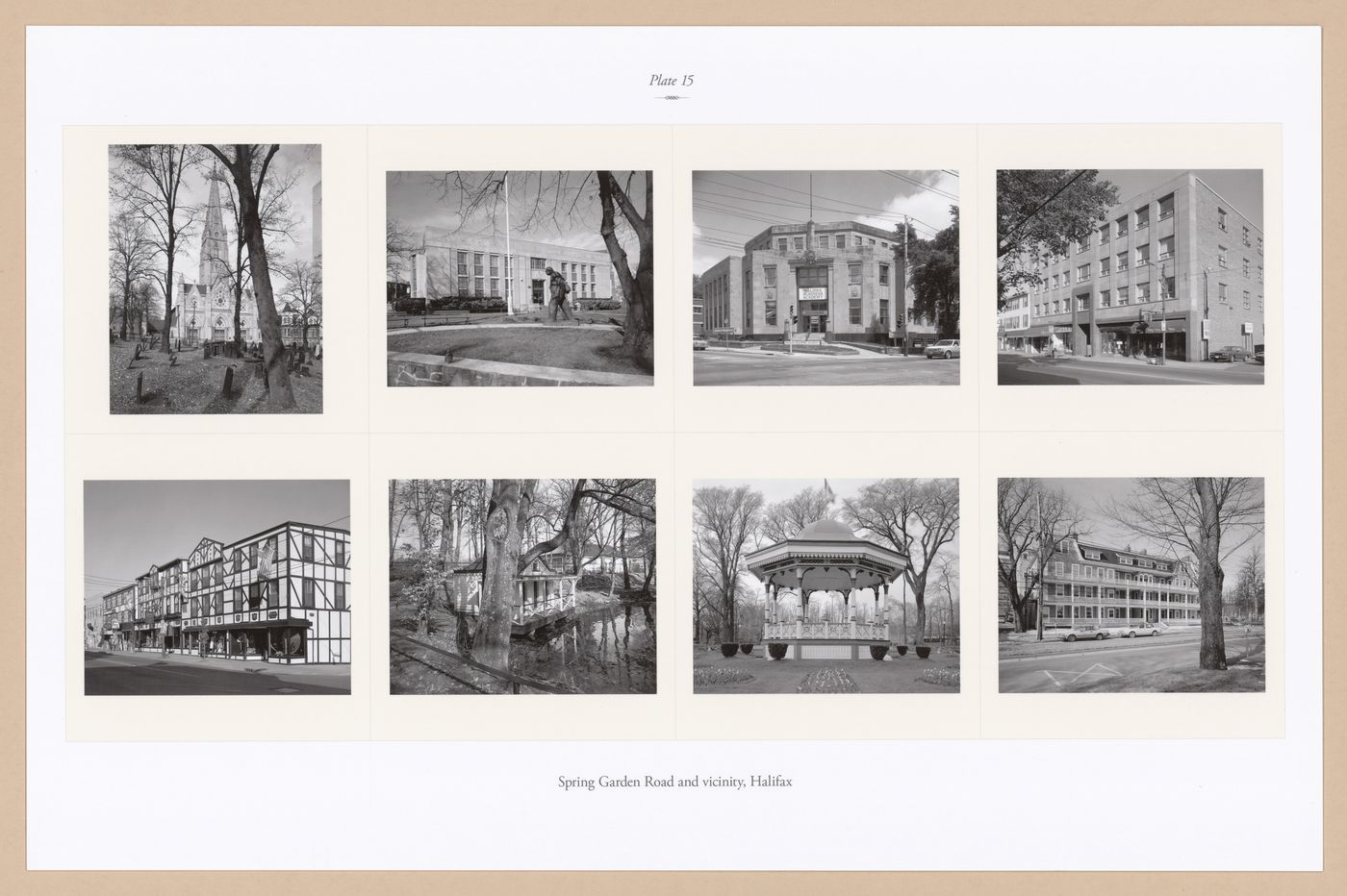 Plate 15: Spring Garden Road, Halifax, from the portfolio, A Nova Scotia Archive