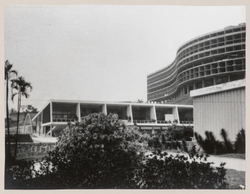 View of primary school, Pedregulho, Rio de Janeiro, Brazil
