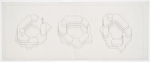 Old People's Home, Blackheath, London, England: Isometric plans