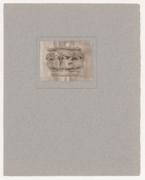 Plate from portfolio ''York Minster Chapter House''