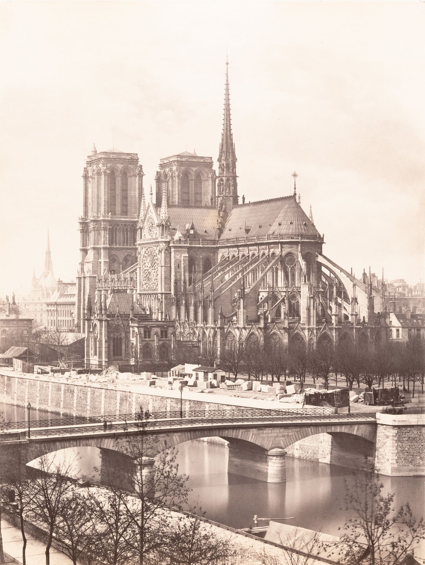 Plate from album ''Buildings, parks and streets of Paris, Versailles and environs, France''