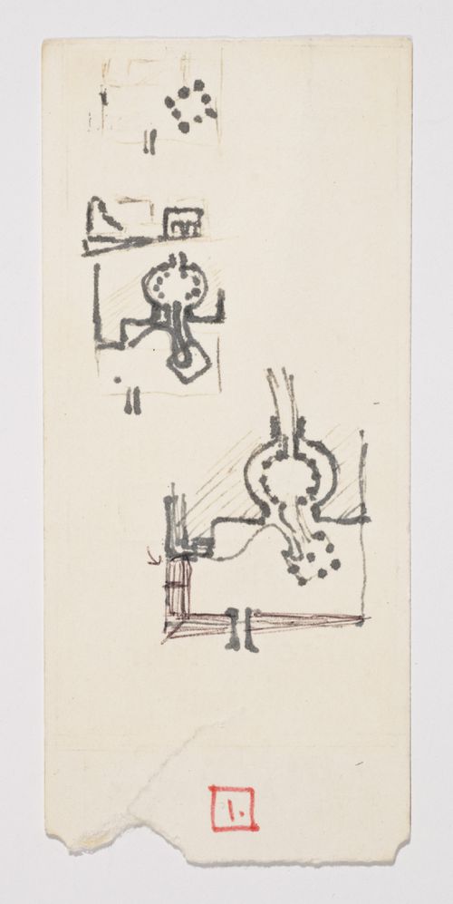 Nordrhein-Westfalen Museum, Dusseldorf, Germany: sketches