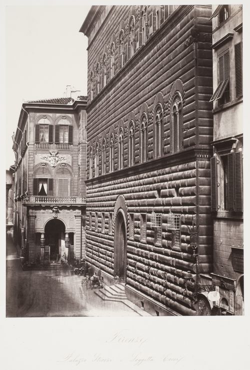 Firenze Palazzo Strozzi e Loggetta Corsi